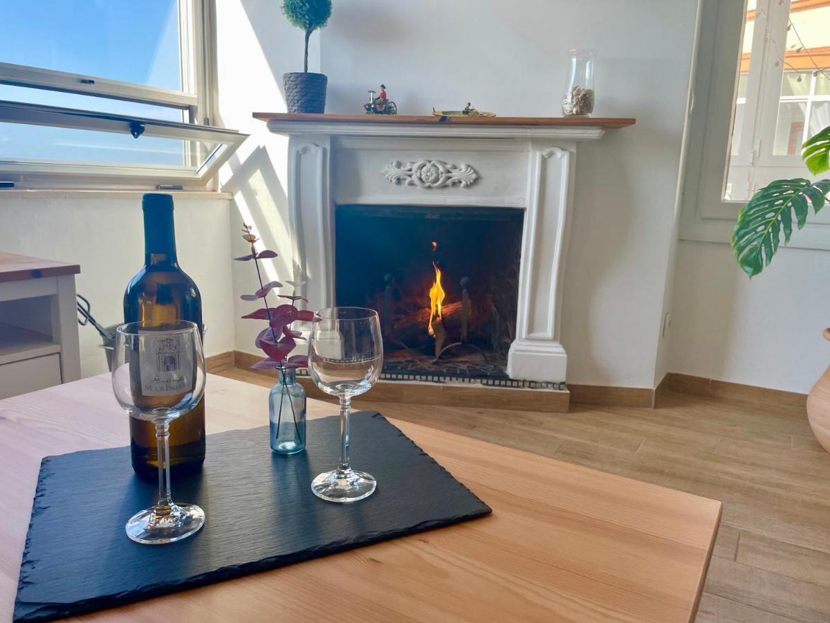 Gatu Casa Muse Junto A La Playa, Vista Al Mar, Aire Acc, Terraza, Wifi Y Chimenea " Preferente Mayores De 25 Anos Y Familias " El Puerto de Santa María Exteriör bild